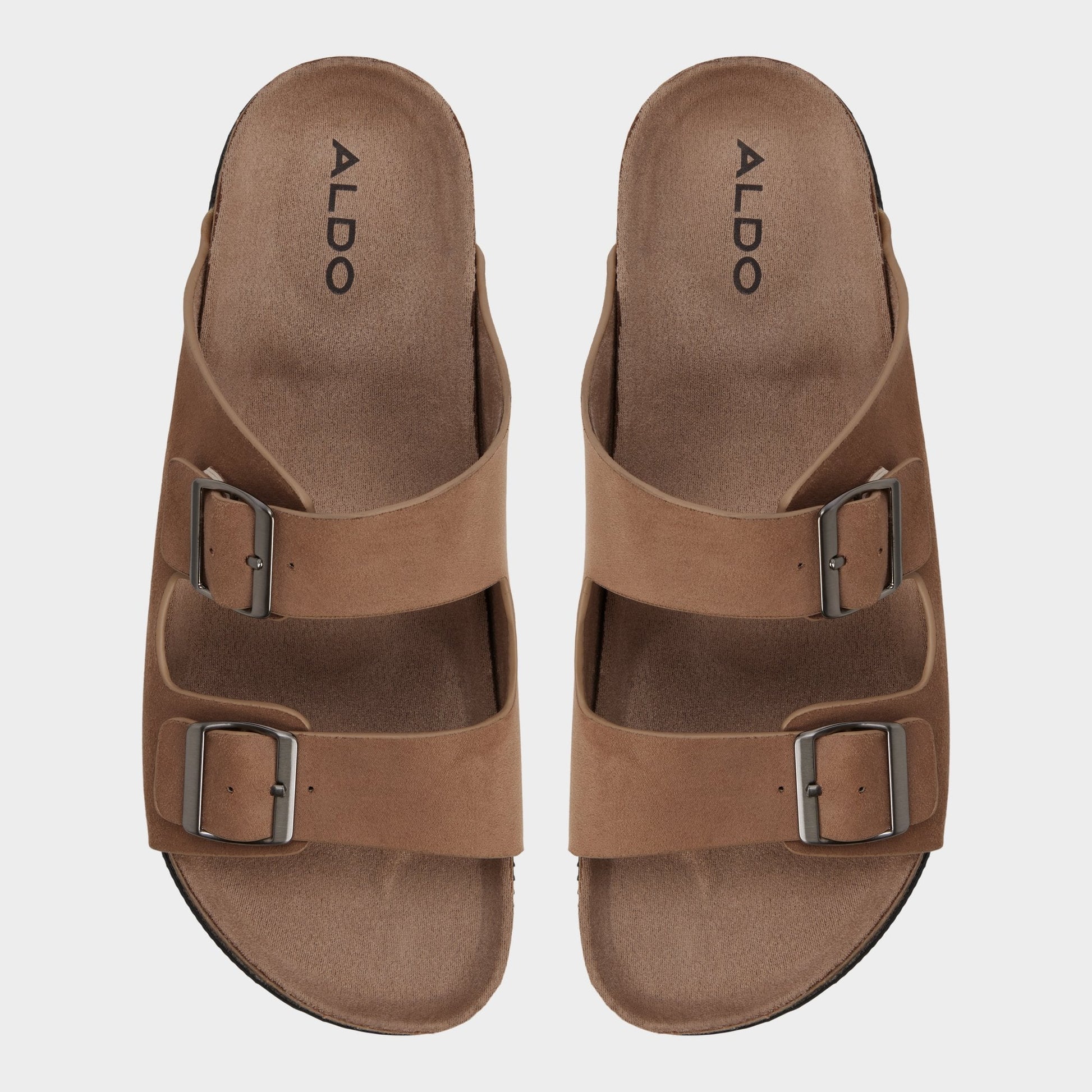 Agustin in Dark Beige - Slide sandal Aldo Dark beige