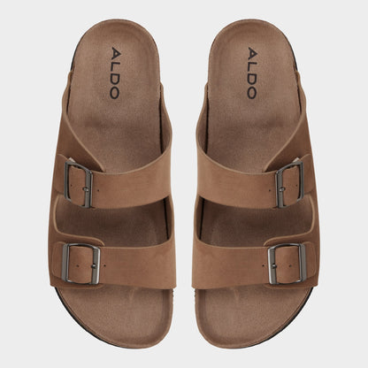 Agustin in Dark Beige - Slide sandal Aldo Dark beige