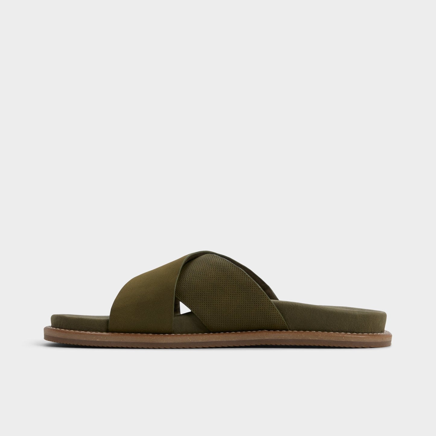 Marrin in Olive - Slide sandal Aldo Olive