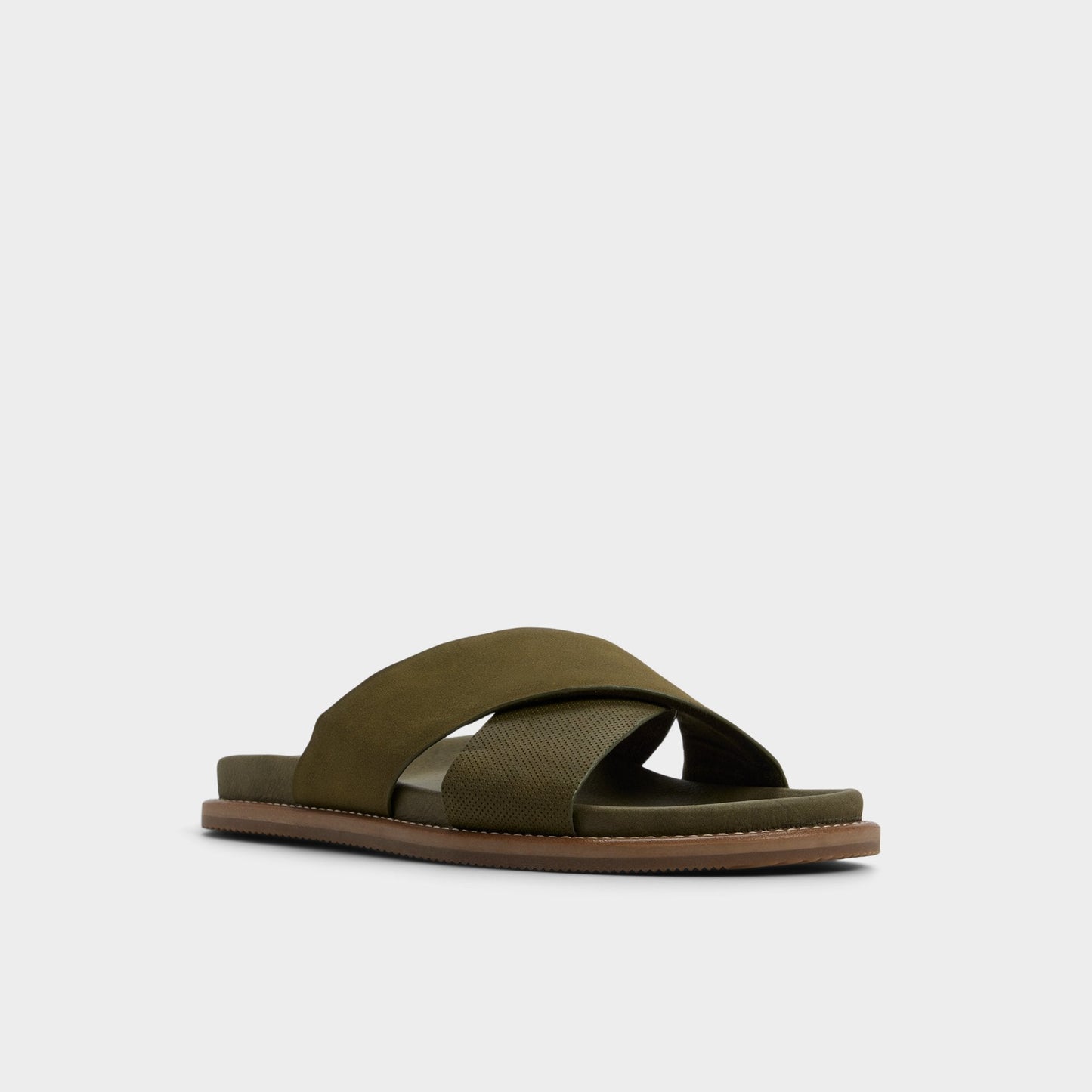 Marrin in Olive - Slide sandal Aldo Olive