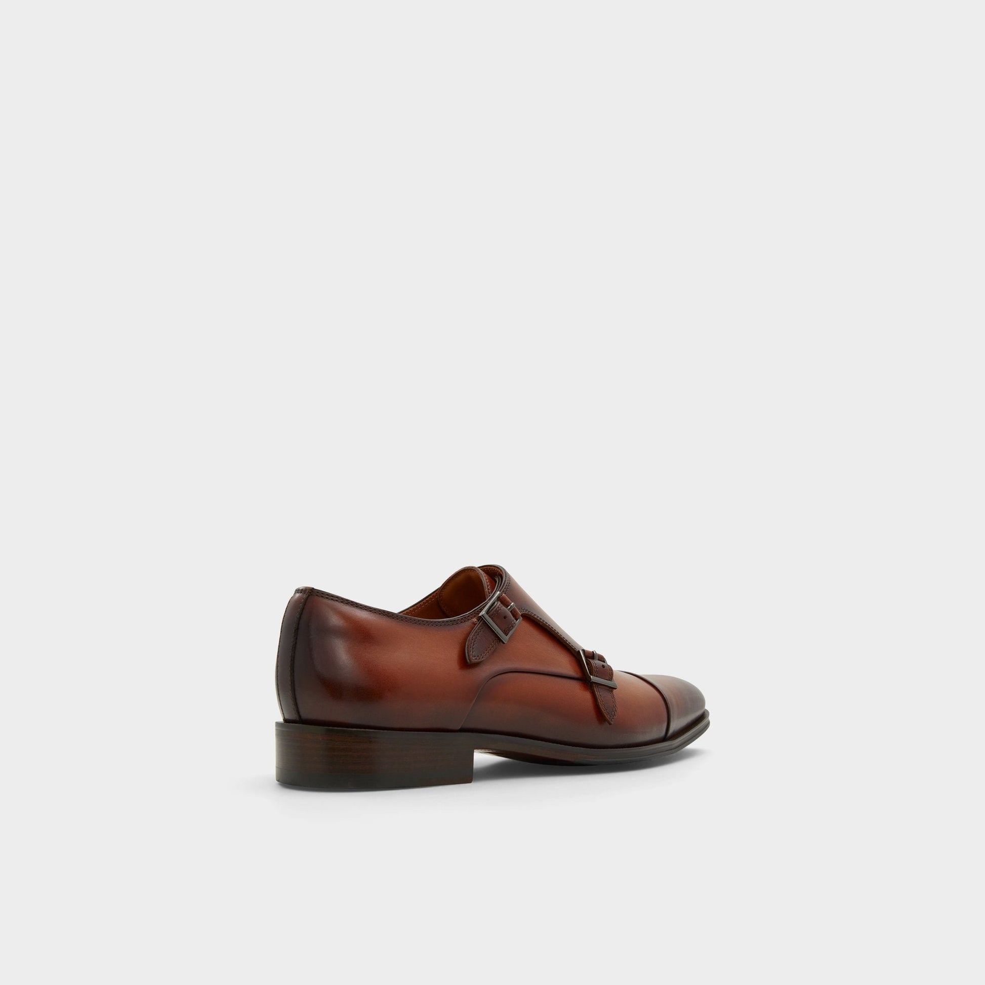 Axwell Cognac Men's Dress Shoes - Monkstrap loafer Aldo Cognac
