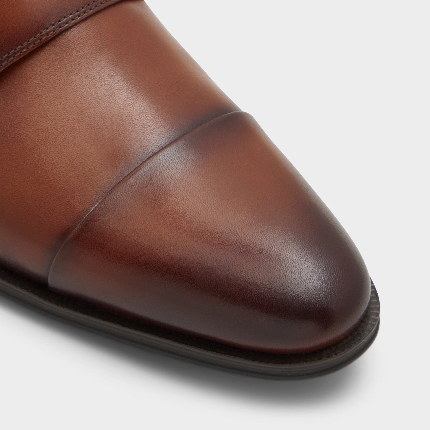 Axwell Cognac Men's Dress Shoes - Monkstrap loafer Aldo Cognac