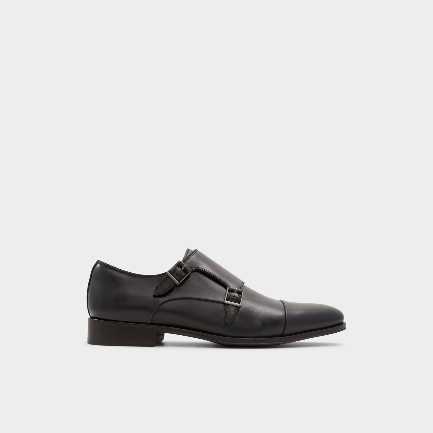 Axwell Black Men's Dress Shoes - Monkstrap loafer Aldo Black