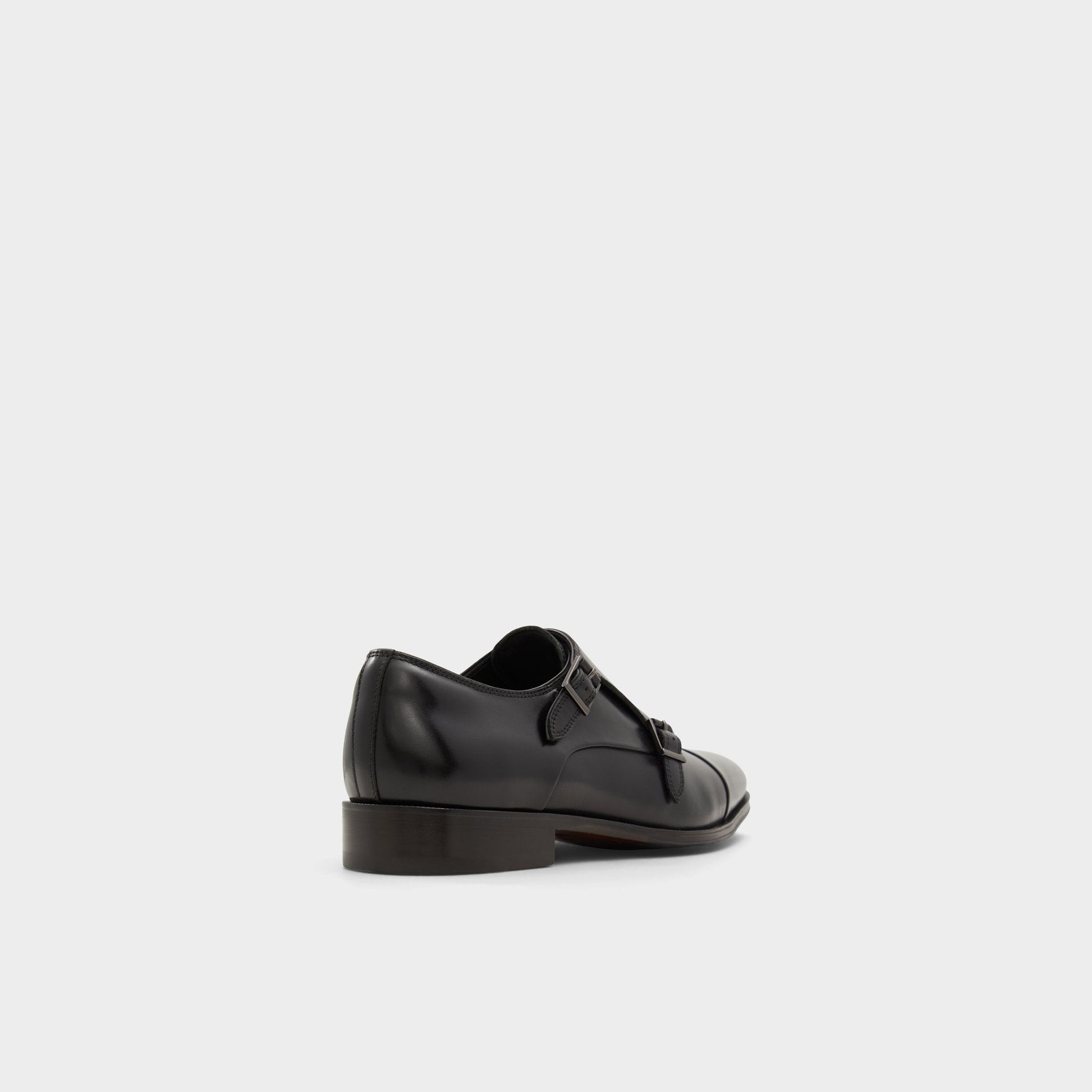 Axwell Black Men's Dress Shoes - Monkstrap loafer Aldo Black