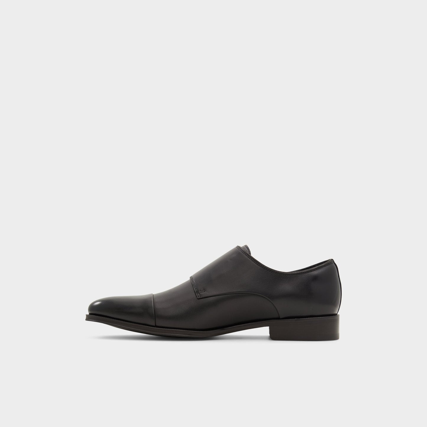 Axwell Black Men's Dress Shoes - Monkstrap loafer Aldo Black