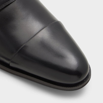 Axwell Black Men's Dress Shoes - Monkstrap loafer Aldo Black