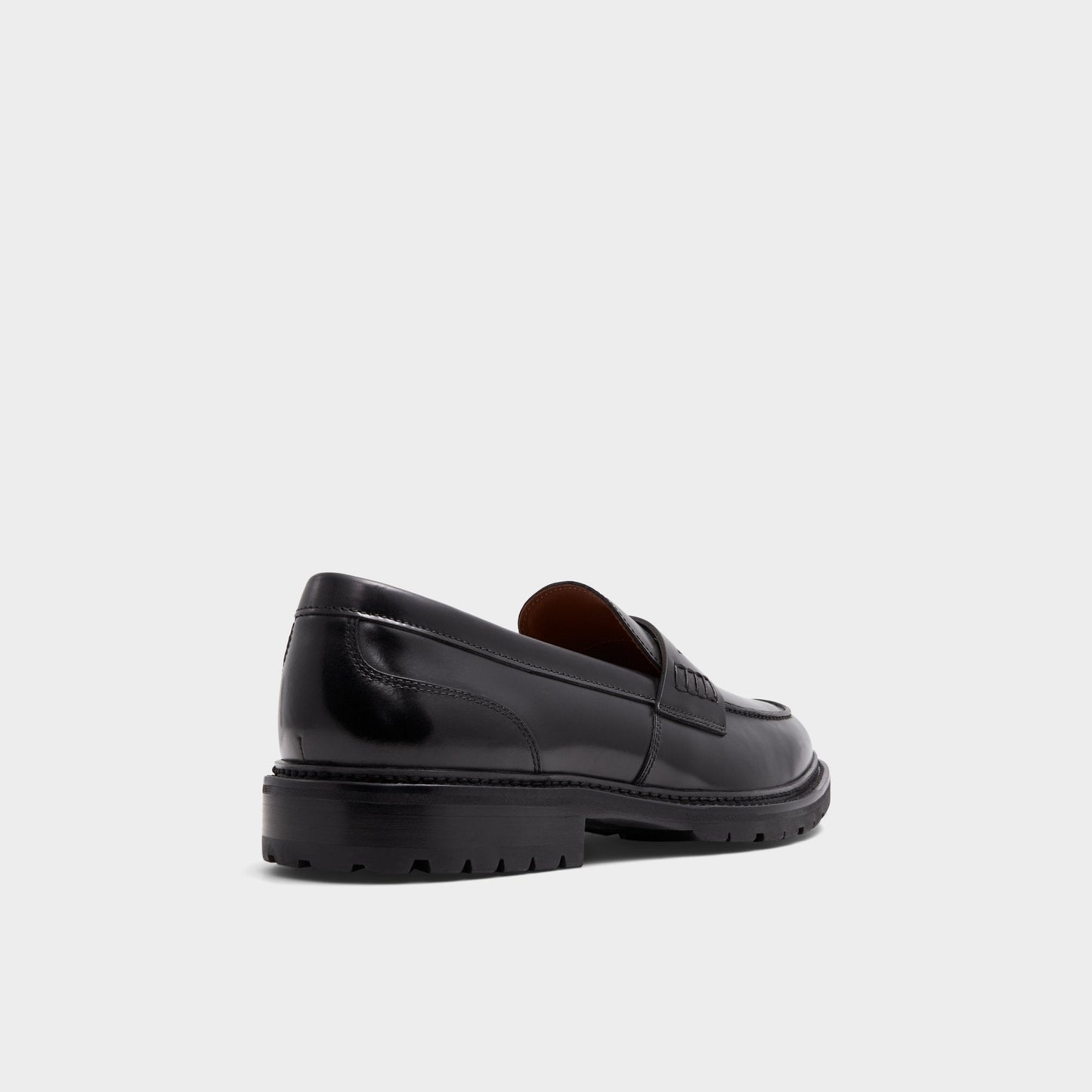 Aleris Black Men's Dress Shoes - Loafer, Lug sole Aldo Black