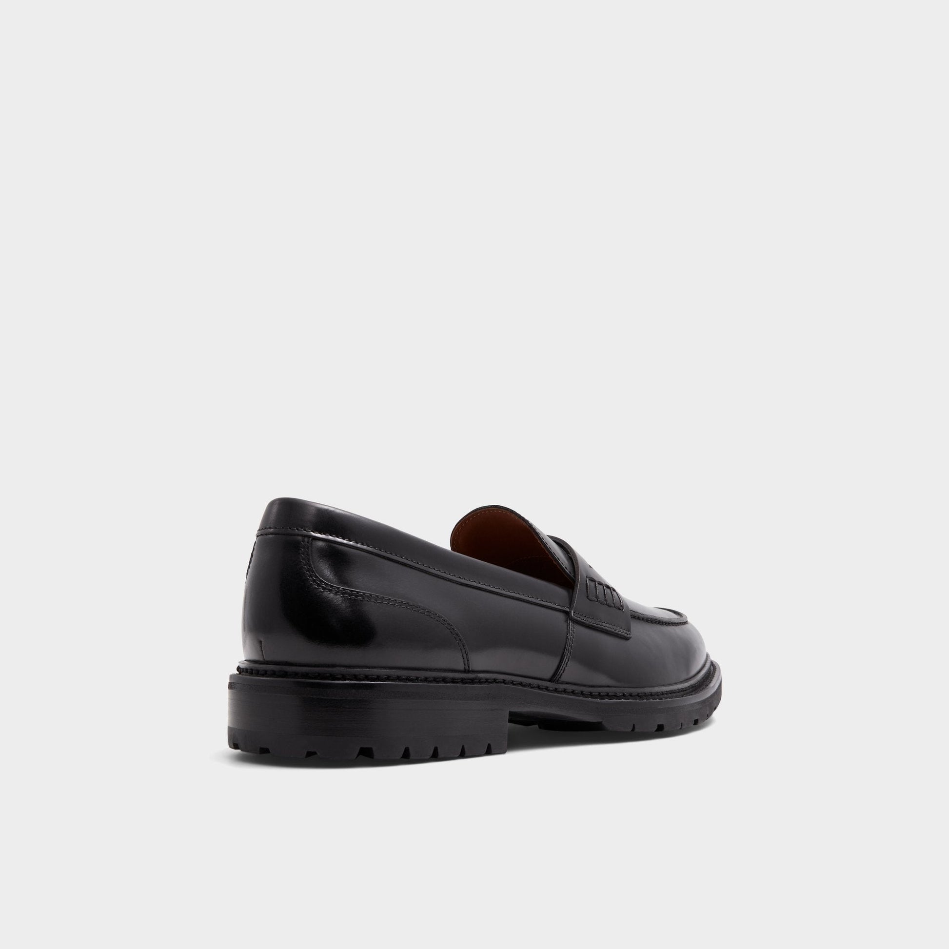 Aleris Black Men's Dress Shoes - Loafer, Lug sole Aldo Black