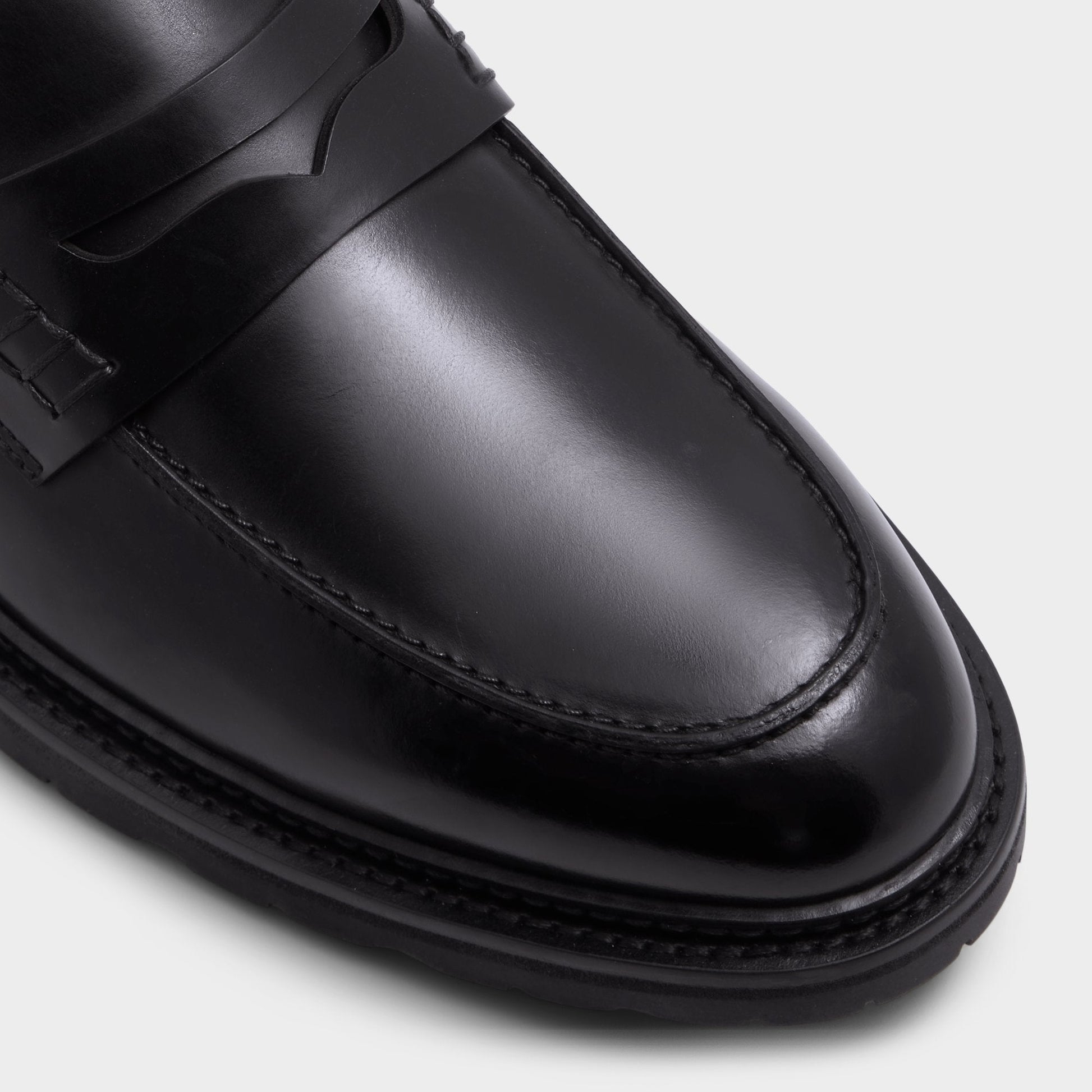 Aleris Black Men's Dress Shoes - Loafer, Lug sole Aldo Black