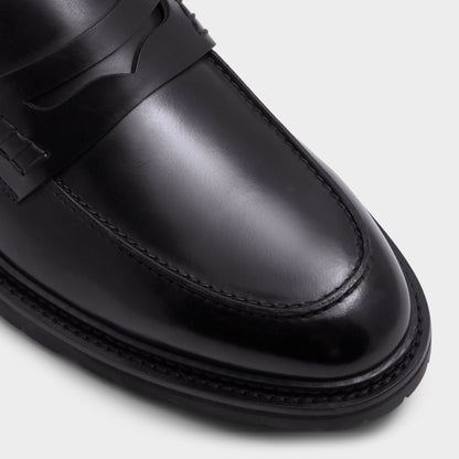 Aleris Black Men's Dress Shoes - Loafer, Lug sole Aldo Black