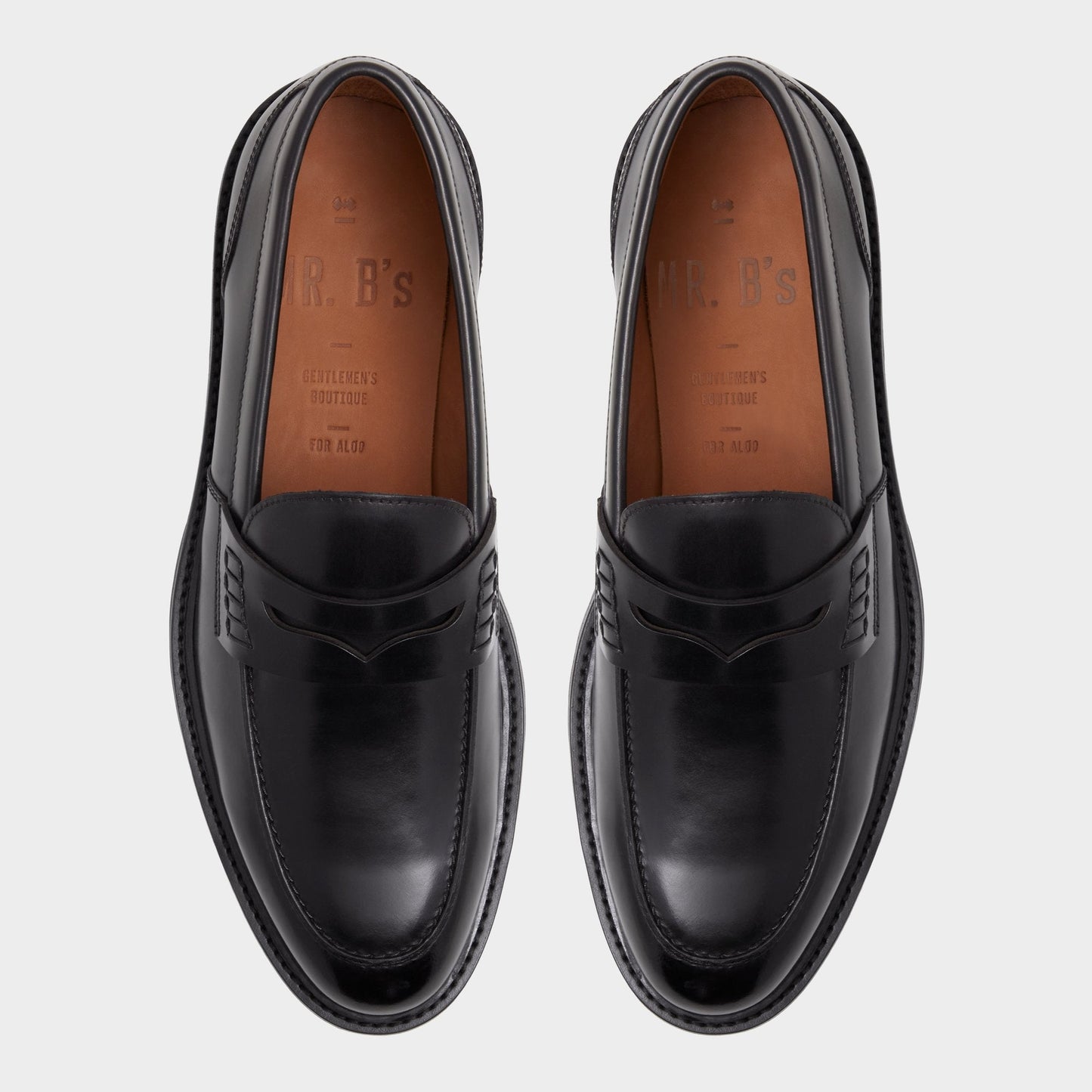 Aleris Black Men's Dress Shoes - Loafer, Lug sole Aldo Black