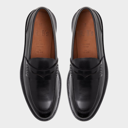 Aleris Black Men's Dress Shoes - Loafer, Lug sole Aldo Black