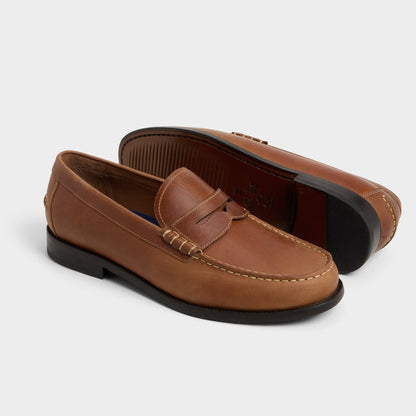 Jarom in Cognac - Loafer Aldo Cognac