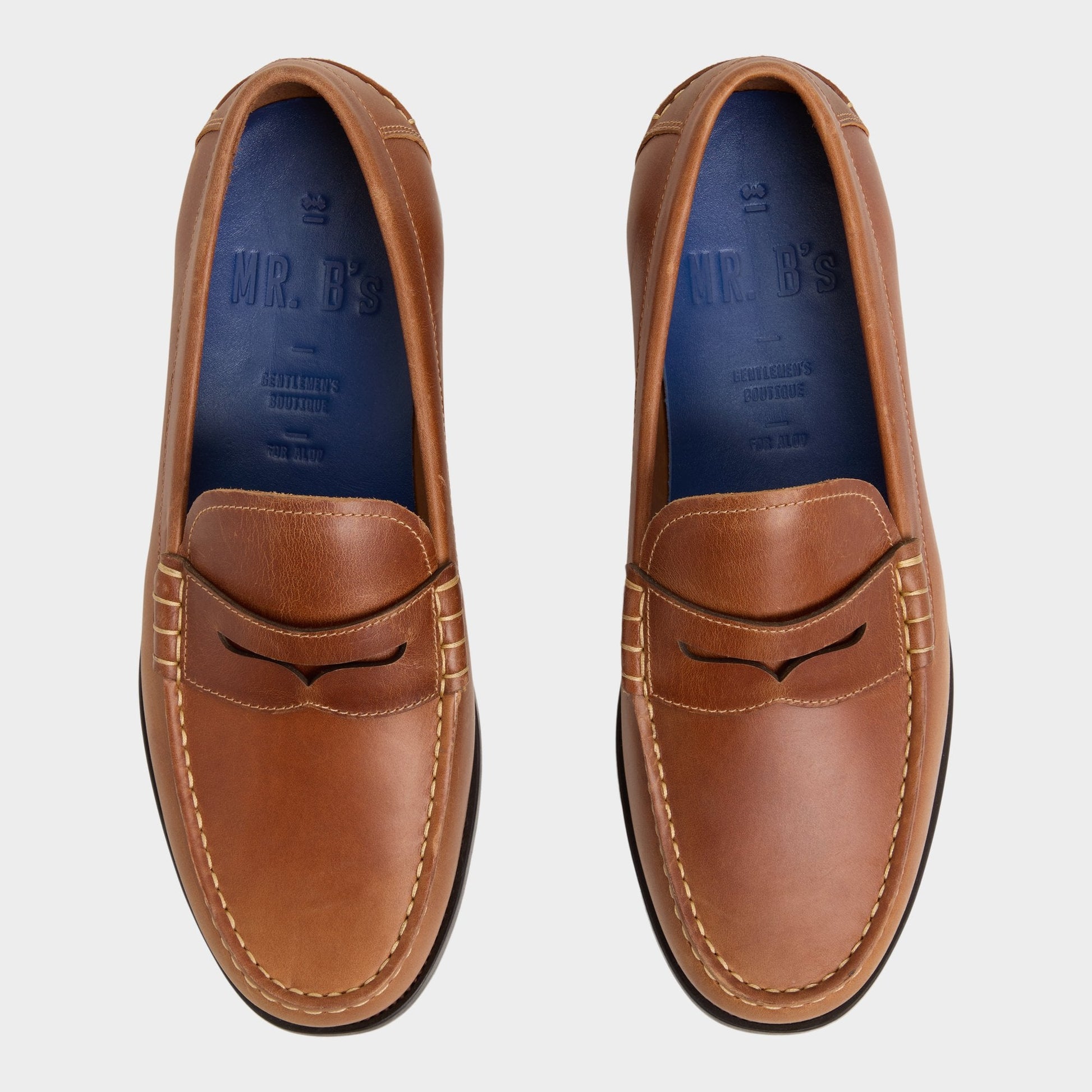 Jarom in Cognac - Loafer Aldo Cognac