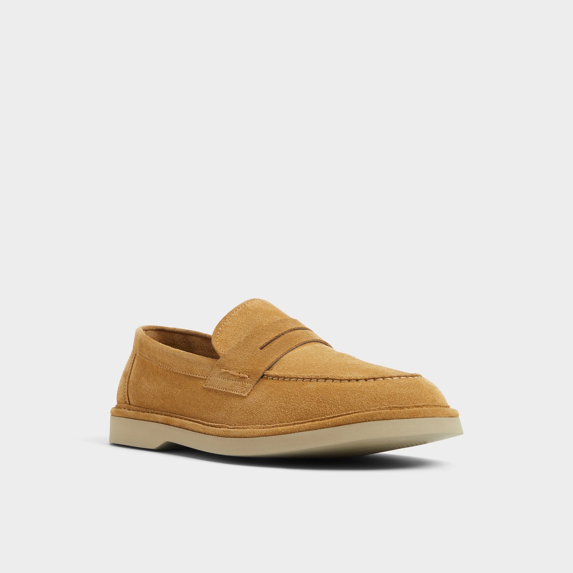 Iver Light Brown Men's Dress Shoes - Loafer Aldo Light Brown