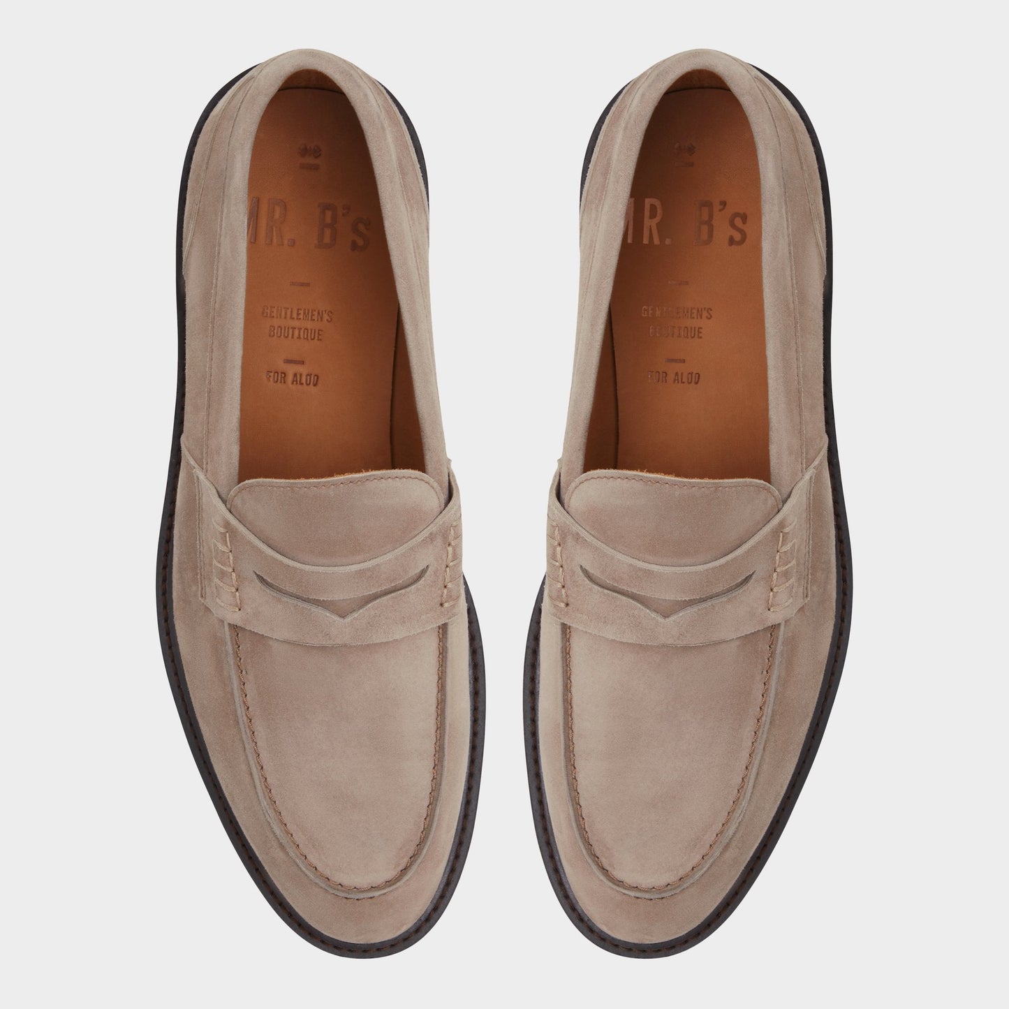 Aleris Brown Men's Dress Shoes - Loafer, Lug sole Aldo Brown