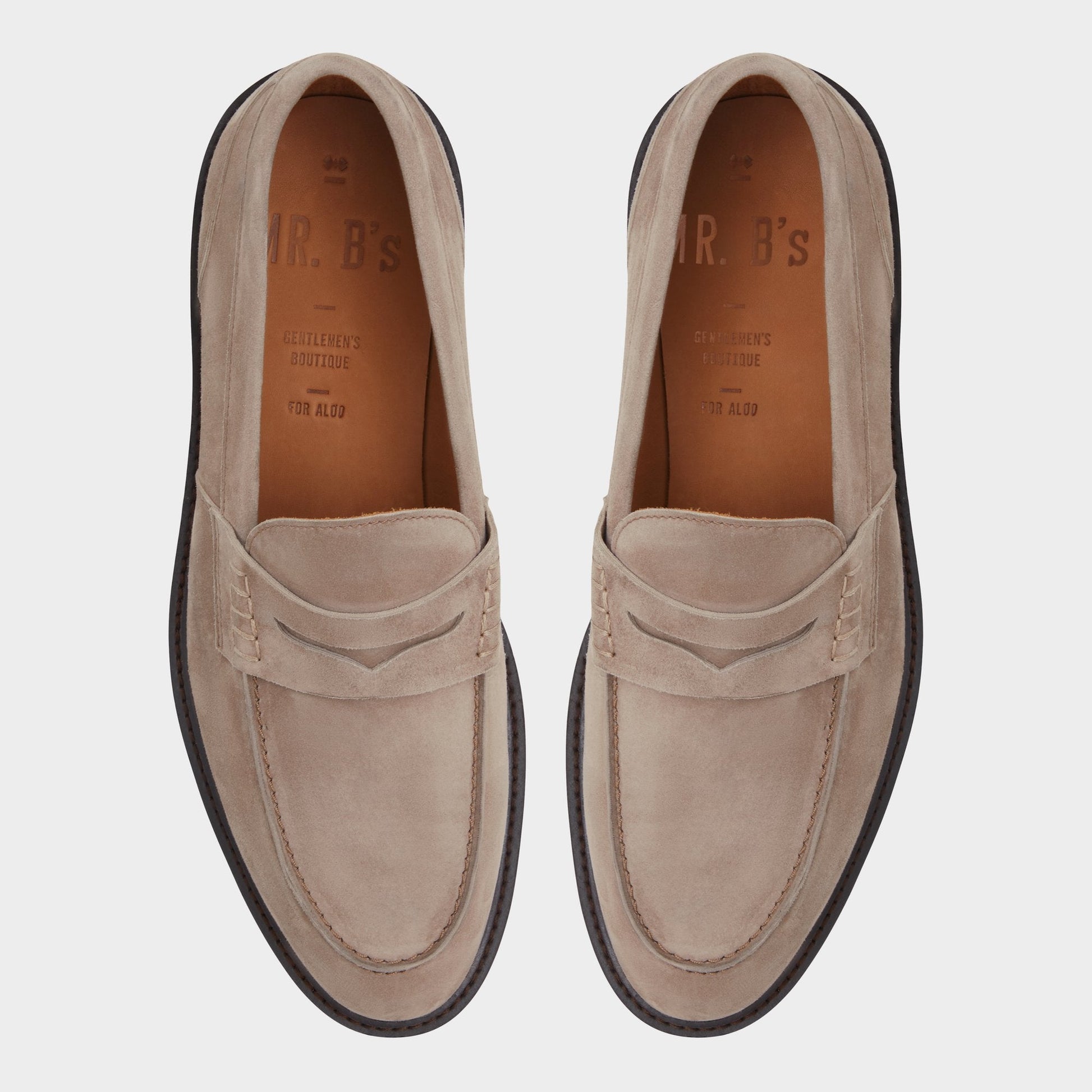 Aleris Brown Men's Dress Shoes - Loafer, Lug sole Aldo Brown