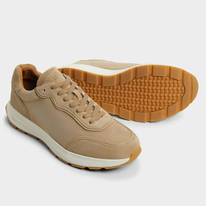 Alessio Taupe Men's Athletic sneakers - Jogger sneaker Aldo Taupe