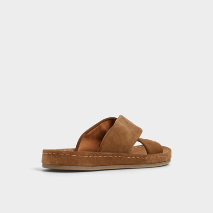 Steele Light Brown Men's Sandals & Slides - Slide sandal Aldo Light brown