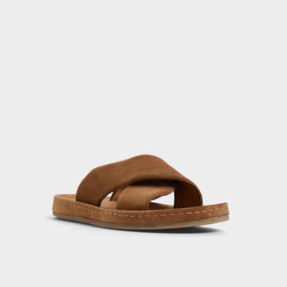 Steele Light Brown Men's Sandals & Slides - Slide sandal Aldo Light brown