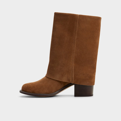 Nolya in Medium Brown - Ankle boot, Block heel Aldo Medium brown