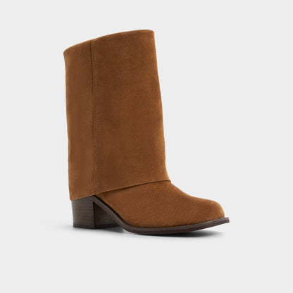 Nolya in Medium Brown - Ankle boot, Block heel Aldo Medium brown