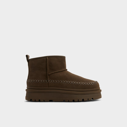 Milanie in Dark Green - Ankle boot, Lug sole Aldo Dark Green