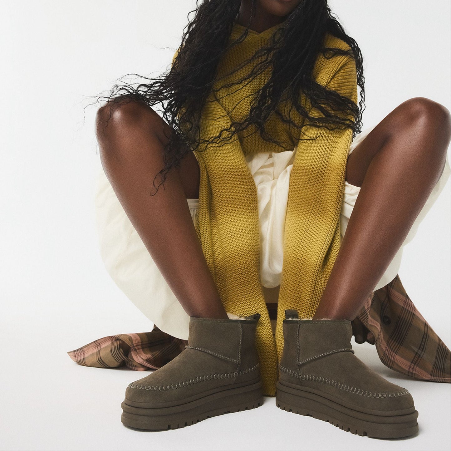 Milanie in Dark Green - Ankle boot, Lug sole Aldo Dark Green