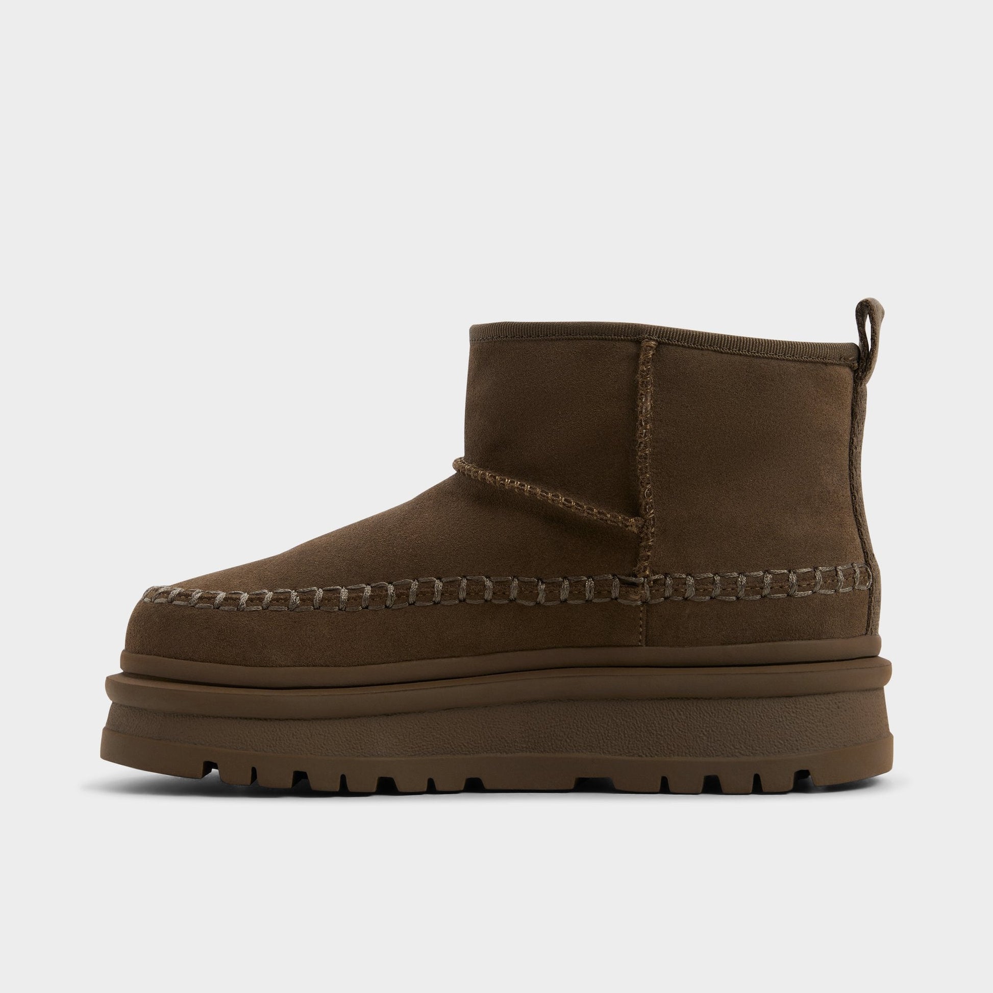 Milanie in Dark Green - Ankle boot, Lug sole Aldo Dark Green