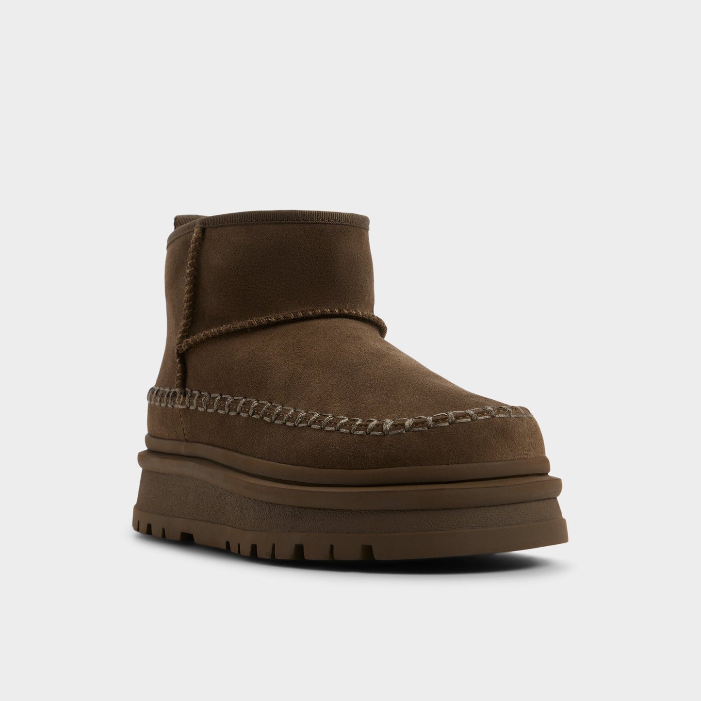 Milanie in Dark Green - Ankle boot, Lug sole Aldo Dark Green
