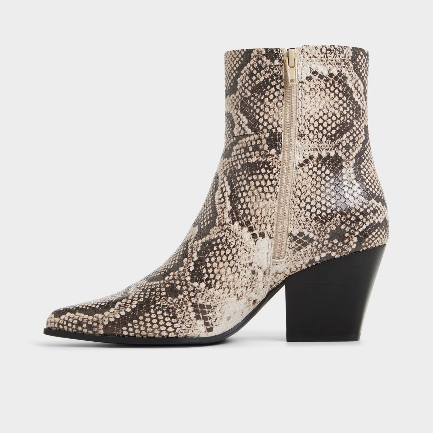 Shanah in Open Brown - Ankle boot, Block heel Aldo Open brown