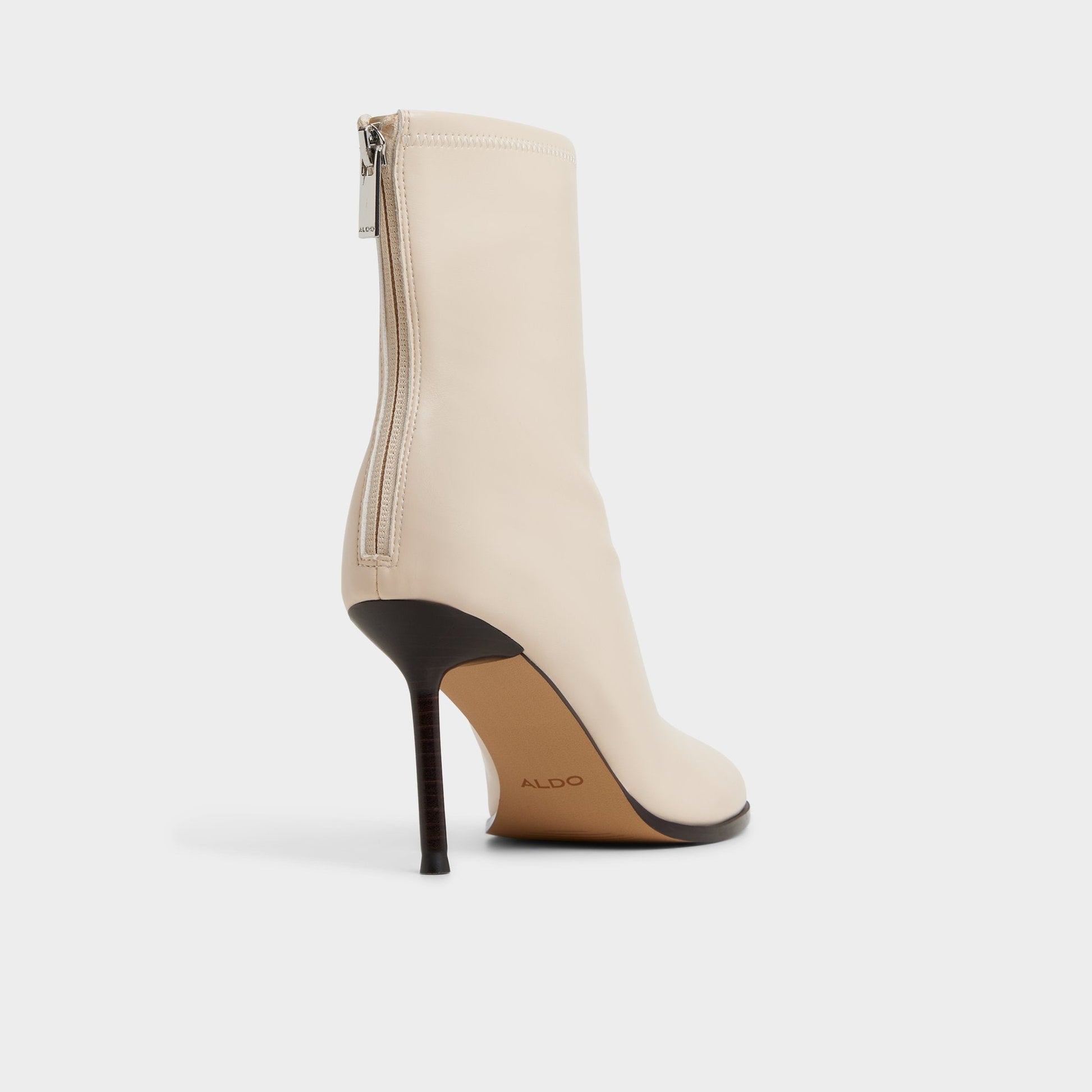 Evander in Cream - Ankle boot, Stiletto heel Aldo Cream