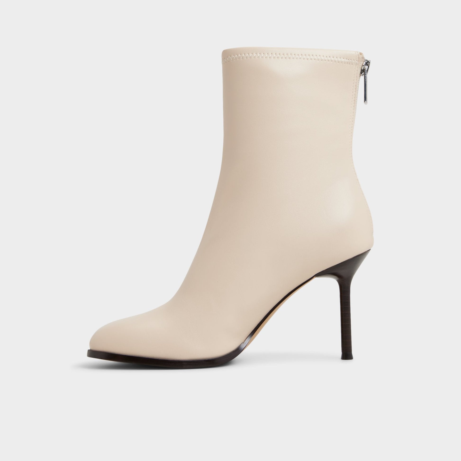 Evander in Cream - Ankle boot, Stiletto heel Aldo Cream