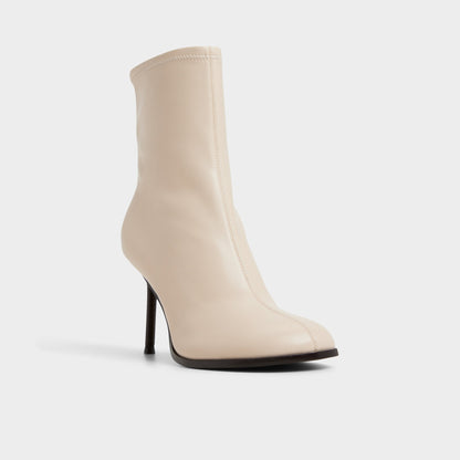 Evander in Cream - Ankle boot, Stiletto heel Aldo Cream