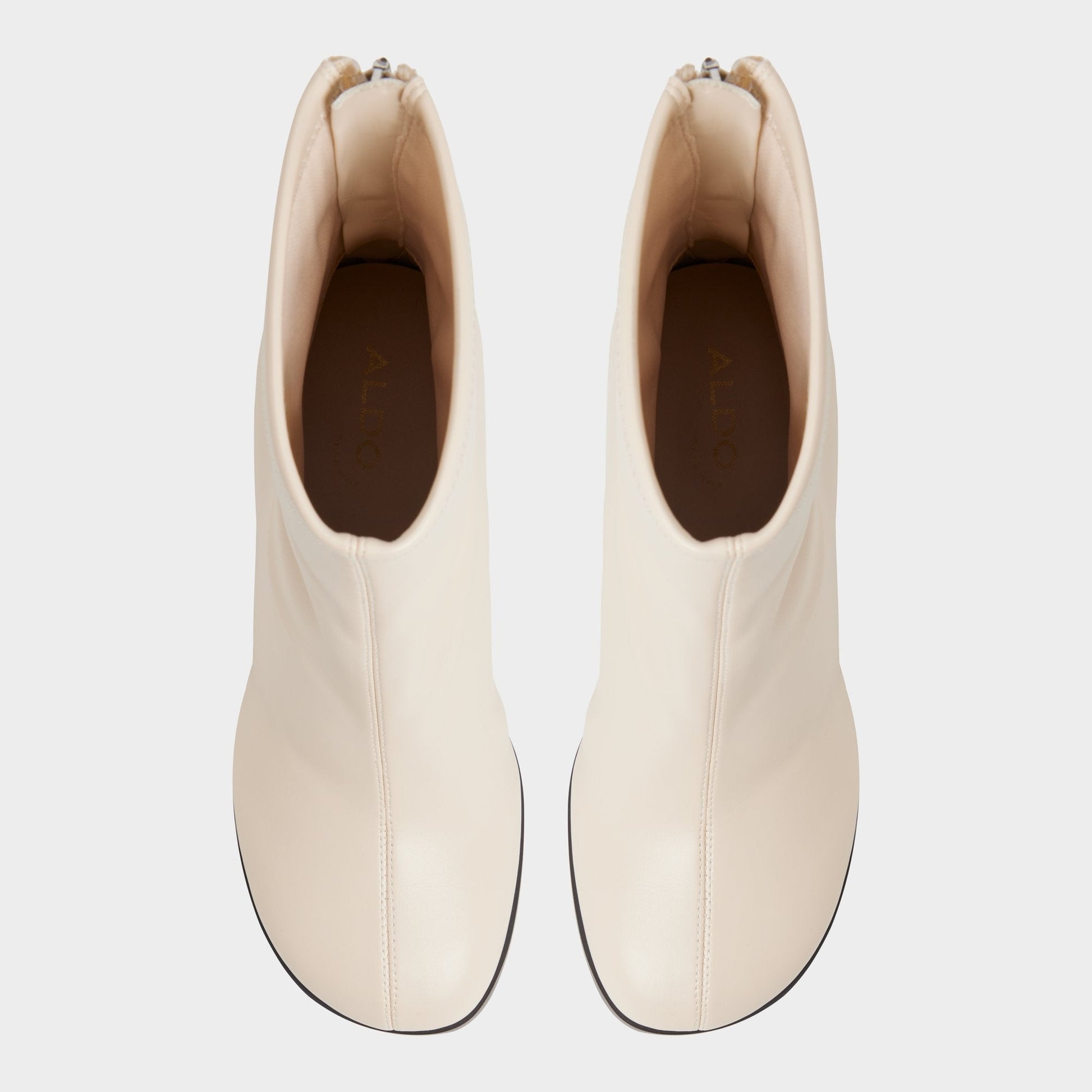 Evander in Cream - Ankle boot, Stiletto heel Aldo Cream