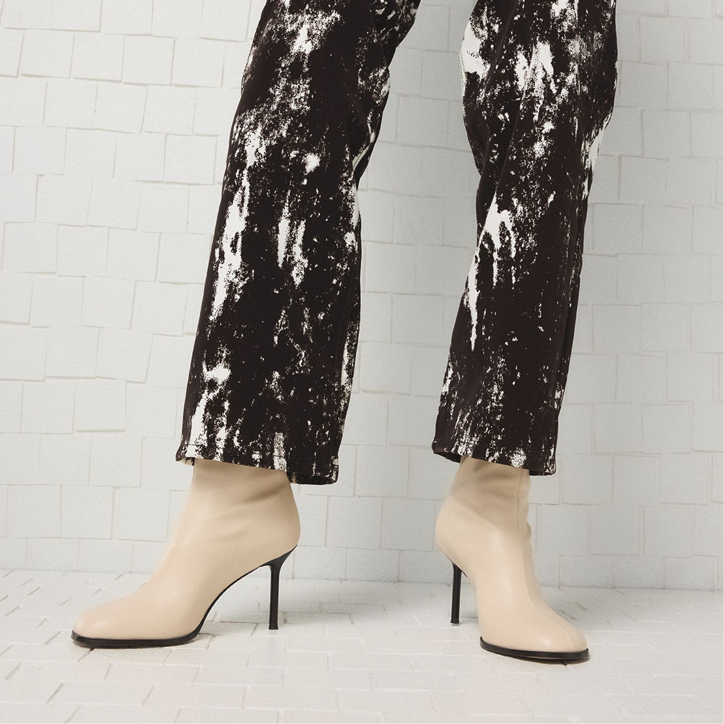 Evander in Cream - Ankle boot, Stiletto heel Aldo Cream