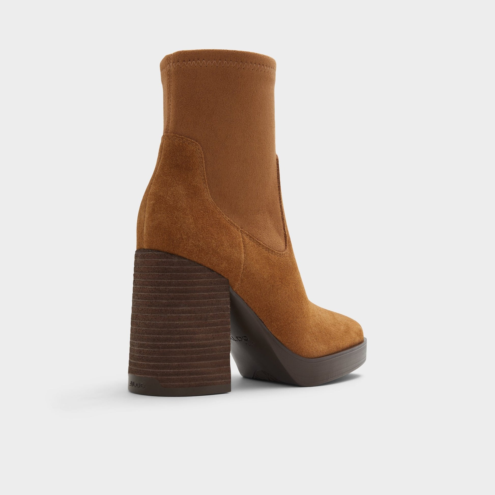 Voss Dark Brown Women's Casual boots - Ankle boot, Block heel Aldo Dark Brown