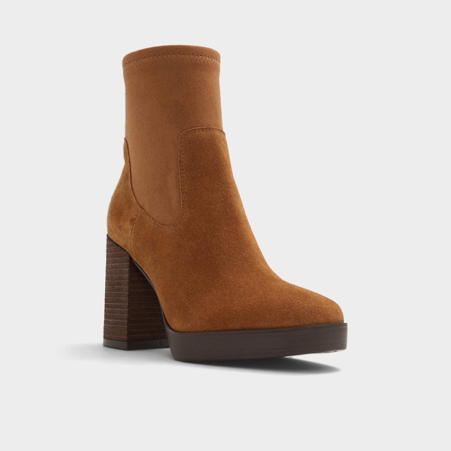 Voss Dark Brown Women's Casual boots - Ankle boot, Block heel Aldo Dark Brown