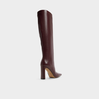 Elyne in Burgundy - Knee-high boot Aldo Burgundy