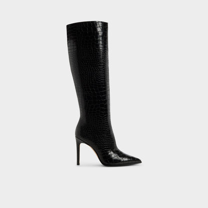 Alabrenda - Knee-high boot, Stiletto heel Aldo Black
