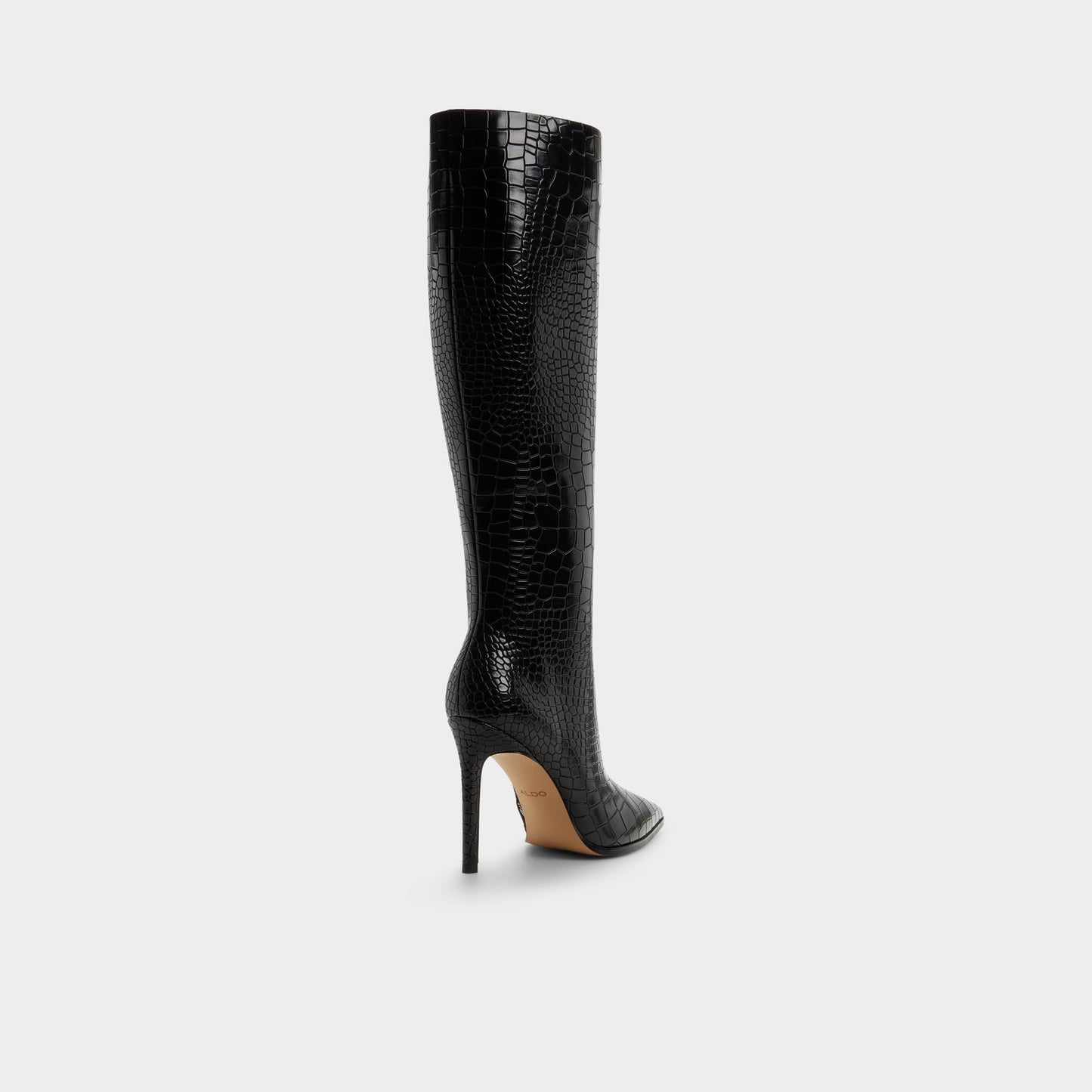 Alabrenda - Knee-high boot, Stiletto heel Aldo Black