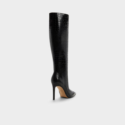 Alabrenda - Knee-high boot, Stiletto heel Aldo Black