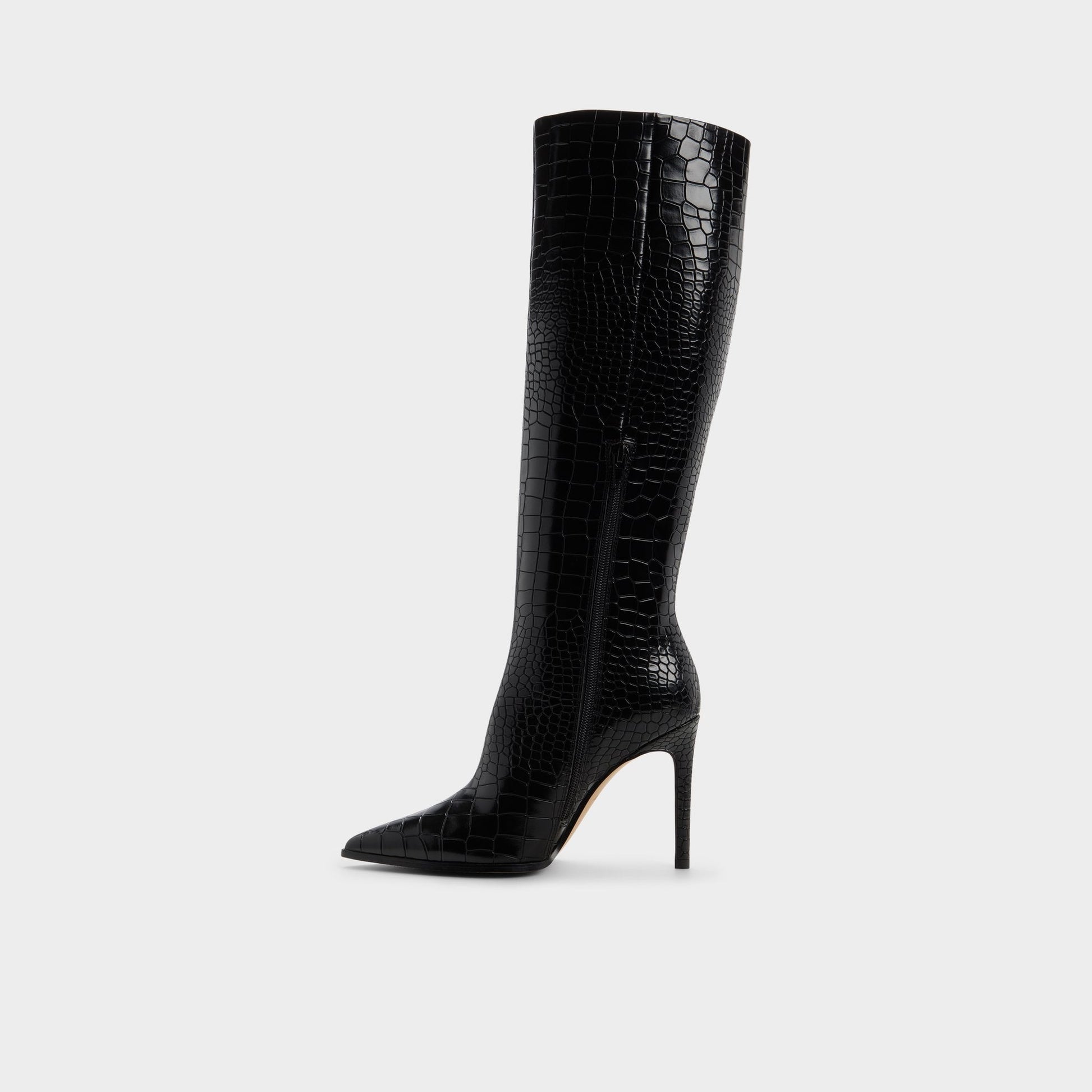 Alabrenda - Knee-high boot, Stiletto heel Aldo Black