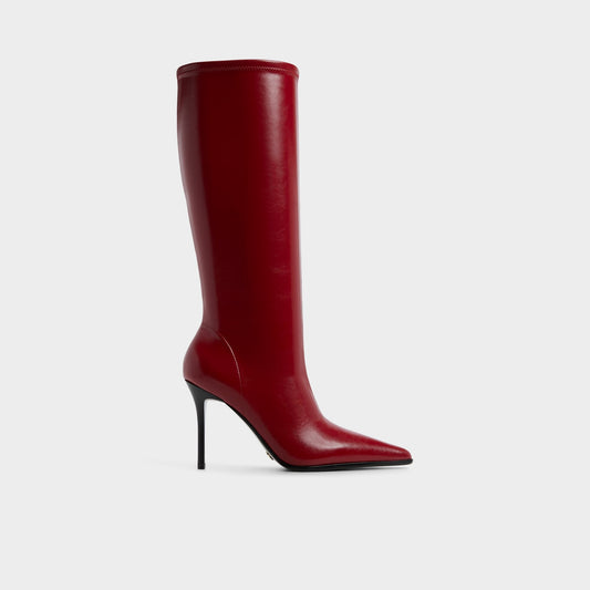 Re in Emily Medium Red - Knee-high boot, Stiletto heel Aldo Medium red
