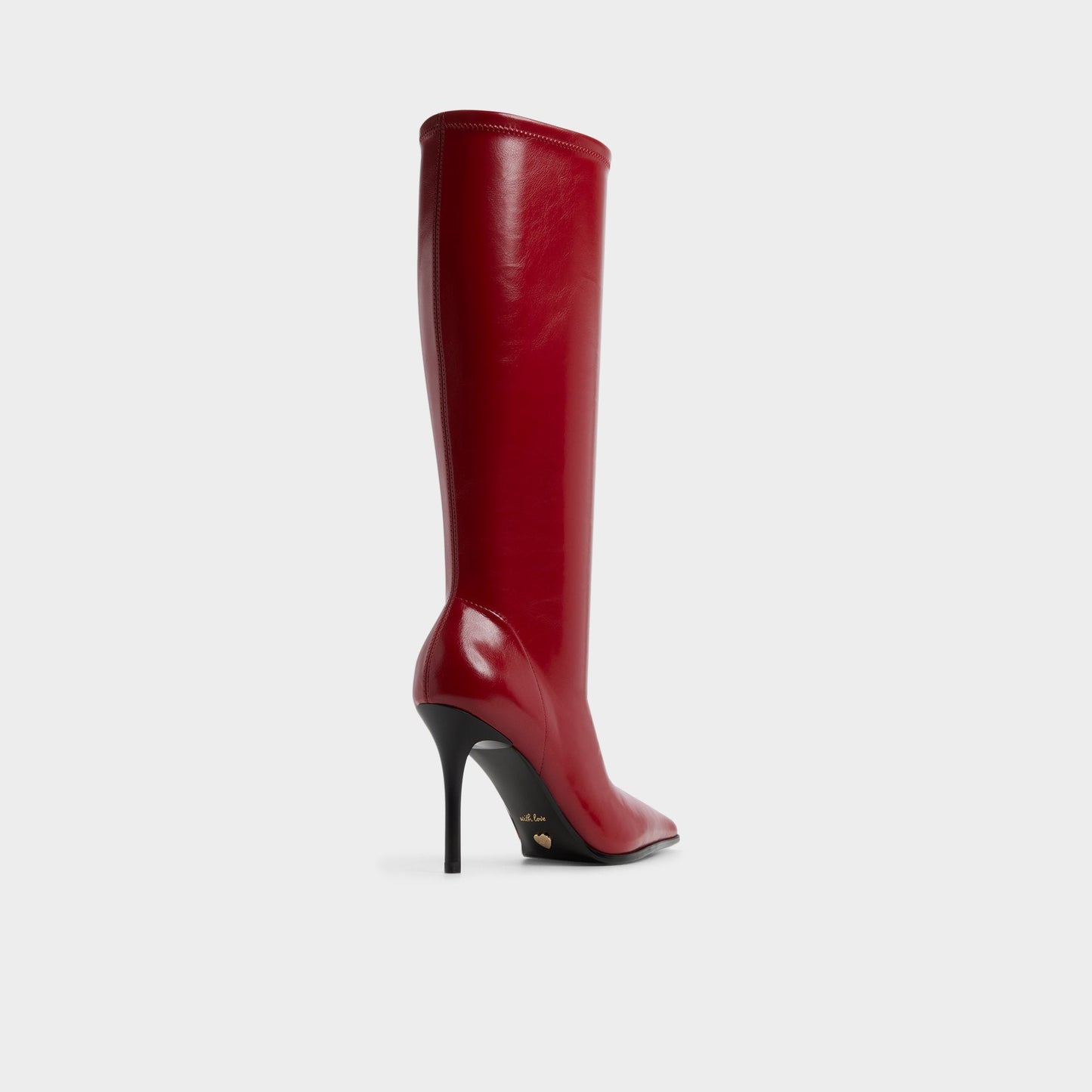 Re in Emily Medium Red - Knee-high boot, Stiletto heel Aldo Medium red