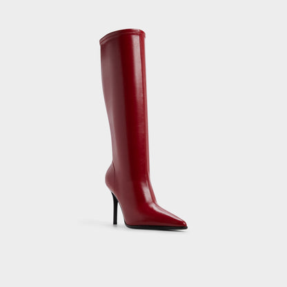 Re in Emily Medium Red - Knee-high boot, Stiletto heel Aldo Medium red