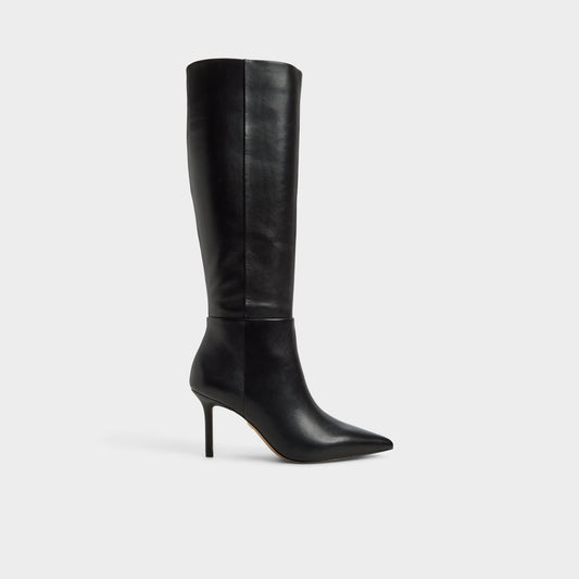 Saphiria in Black - Knee-high boot, Stiletto heel Aldo Black