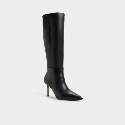 Saphiria in Black - Knee-high boot, Stiletto heel Aldo Black