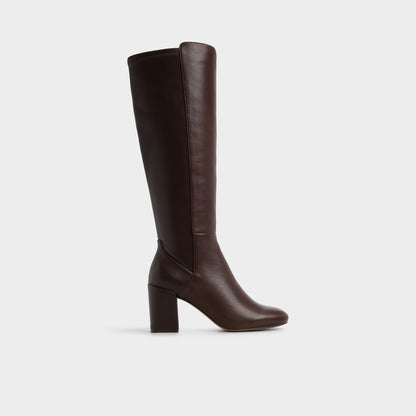Satori Brown Overflow Women's Tall Boots - Knee-high boot, Block heel Aldo Brown overflow