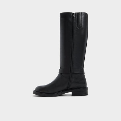 Philippa in Black - Riding boot, Block heel Aldo Black